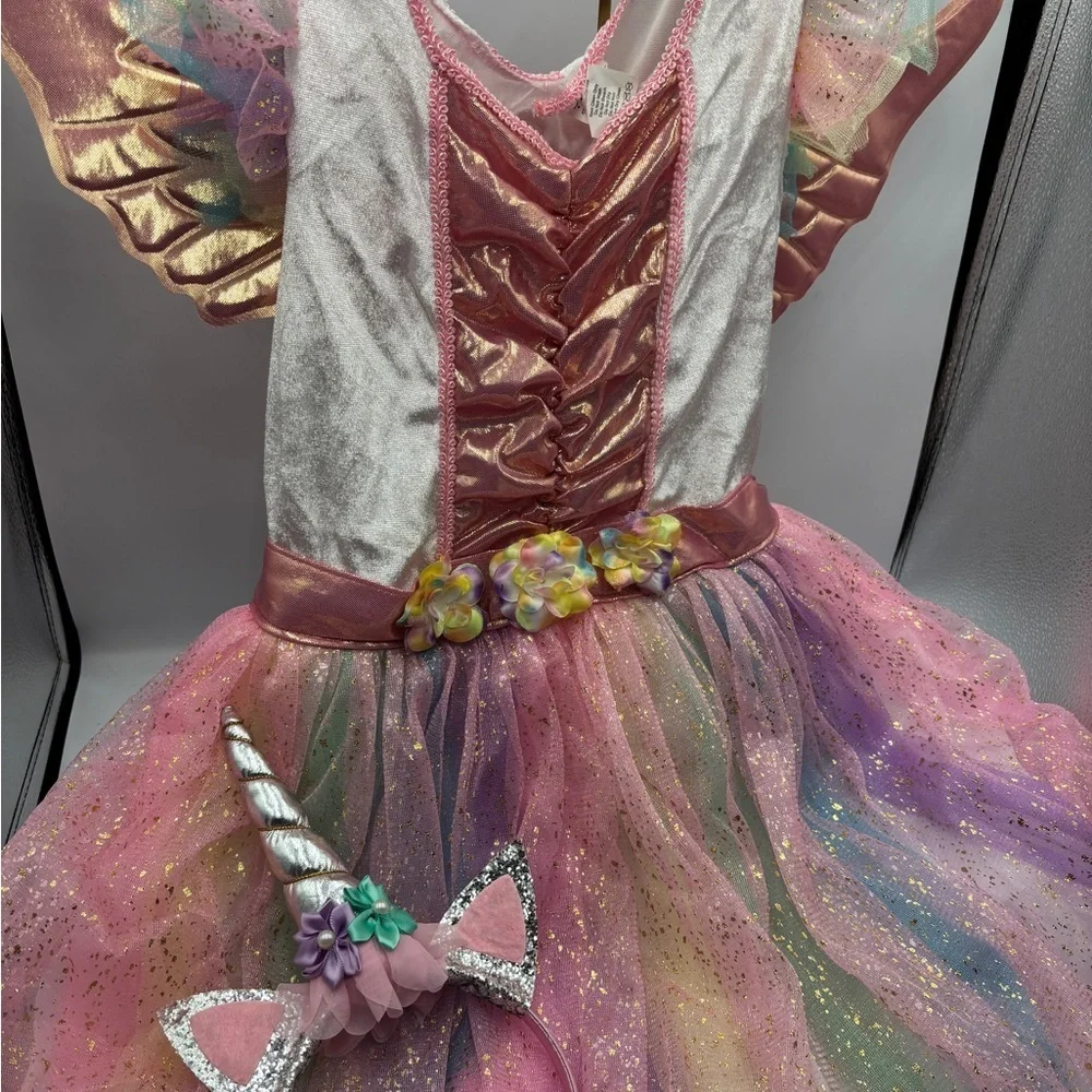 Spirit Shimmering Unicorn Costume for Kids birthday party festive costplay